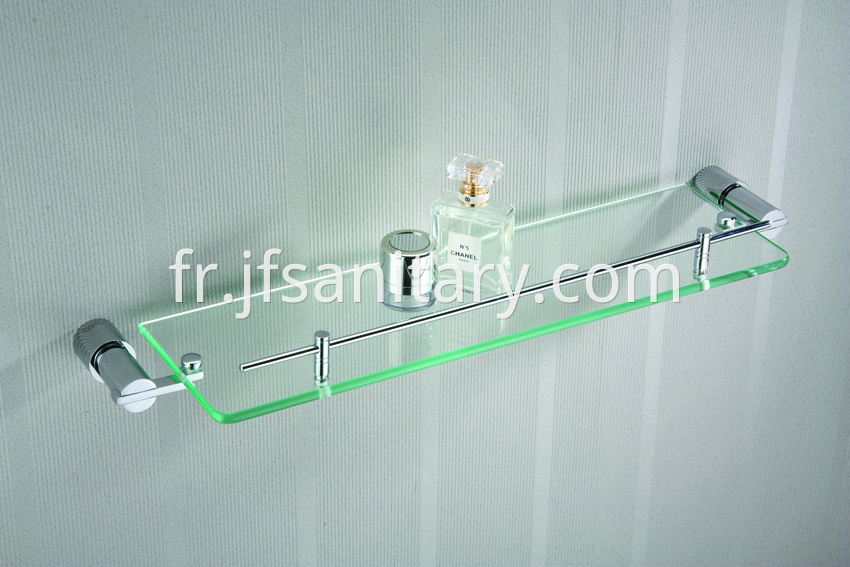 Glass towel rack